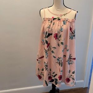 Light pink floral summer dress!
